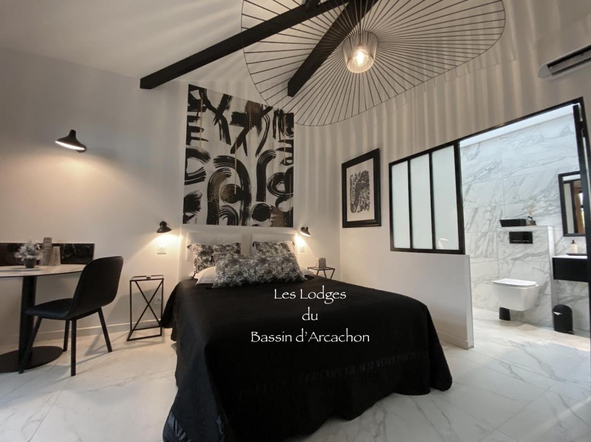 Hotel Particulier - Les Lodges Du Bassin D'Arcachon- Petit-Dejeuner Sur Demande- Prestations Haut De Gamme Gujan-Mestras Exterior foto